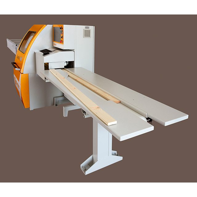 Salvador SuperCut 100 automatic crosscut saw infeed table