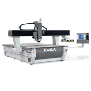Kimla BPF industrial CNC router with automatic tool changer and vacuum table