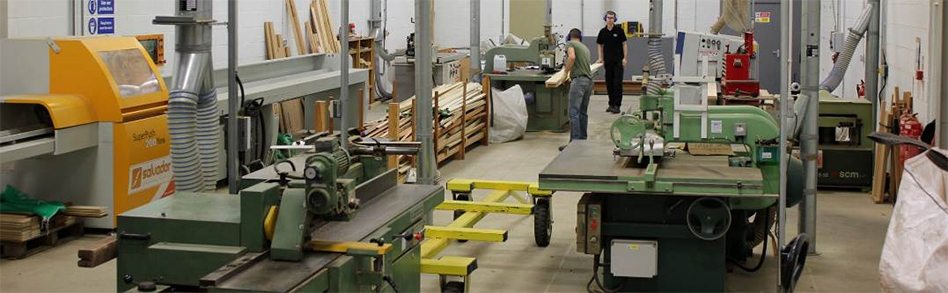 Woodworking and machining facilities at JW Timber