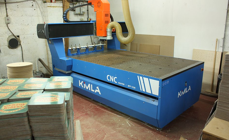 Kimla CNC router at Orchard Melamine