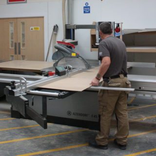 Altendorf F45 panel saw at Exmedia