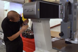 Kimla CNC installation 
