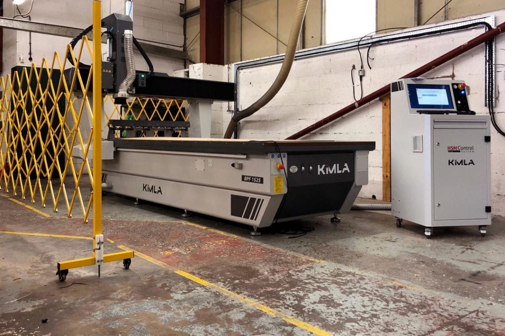 Kimla CNC installation