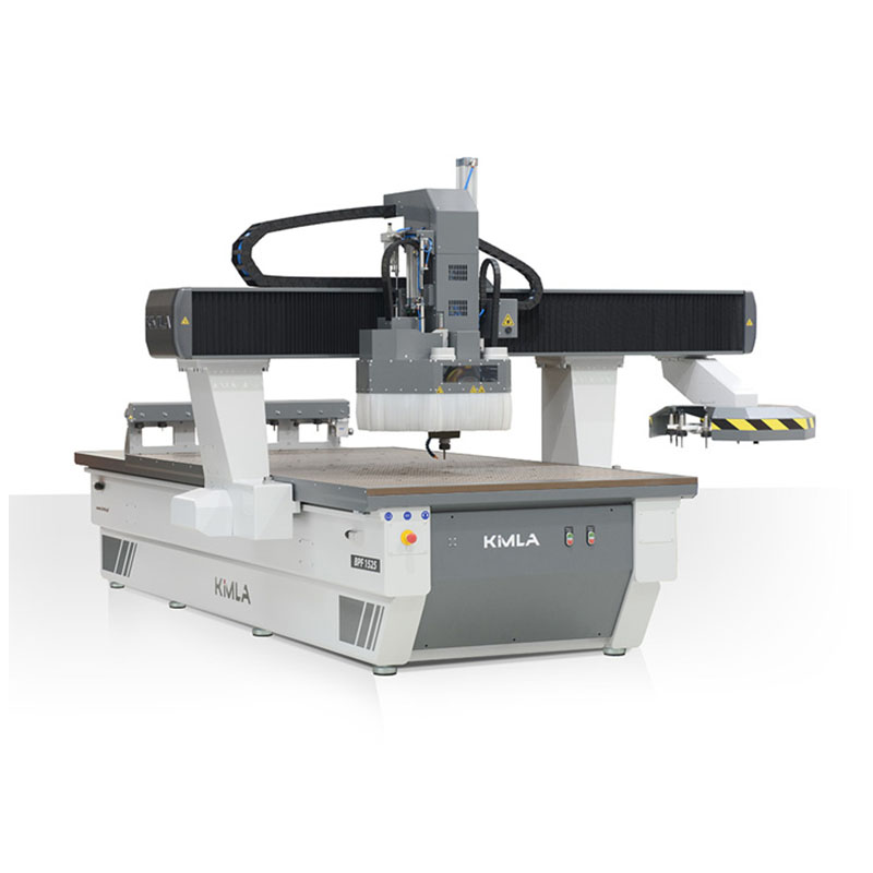 4 axis Kimla BPF Industrial CNC router with rotary tool changer