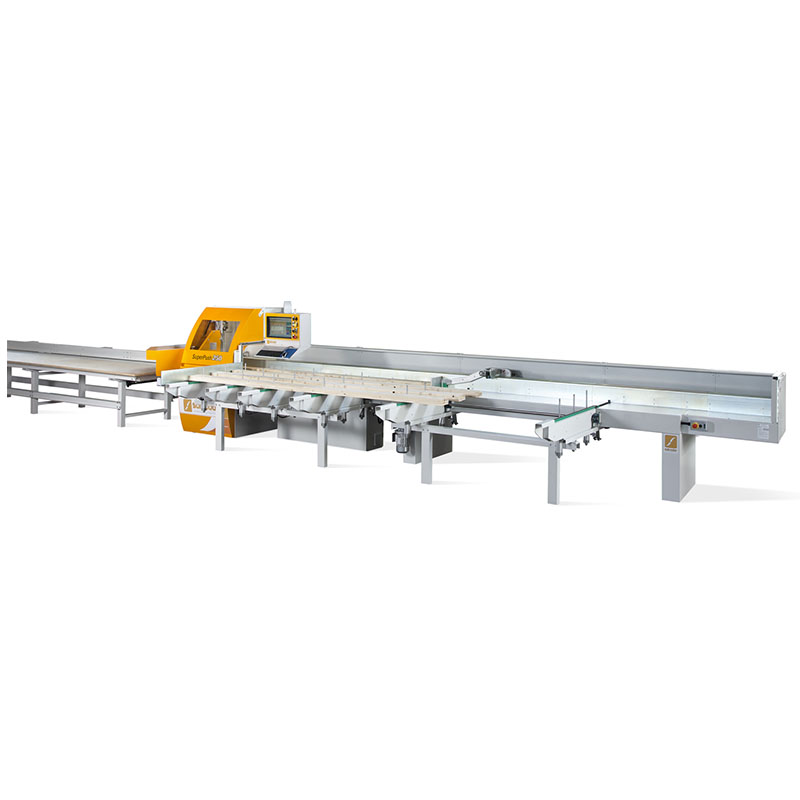 Overall view of Salvador SuperPush 250 automatic crosscut saw