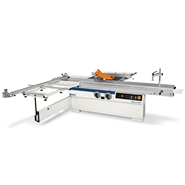 scm class si 300 sliding table panel saw