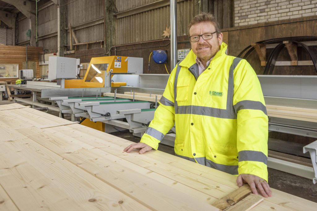 Covers Timber 'covers' production demands with Salvador crosscut